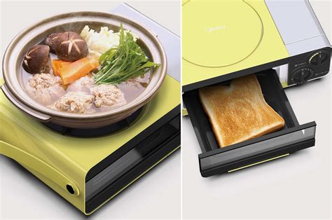 toaster on gas stove